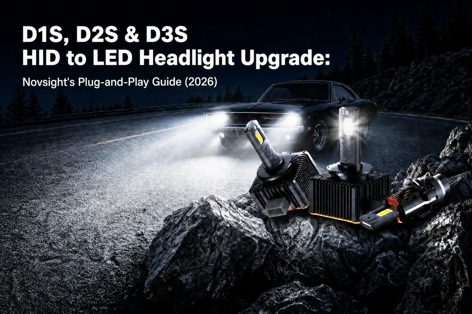 D1S vs D2S vs D3S: The Complete HID-to-LED Headlight Upgrade Guide