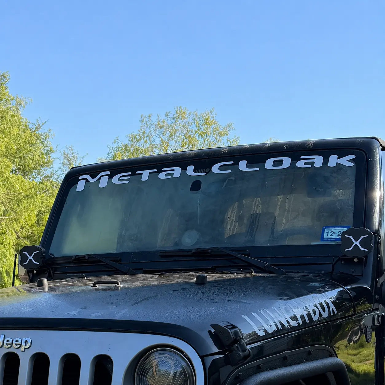 Jeep Wrangler JK Rubicon With X Series 4-Inch LED Pod Light X-Line DRL Driving Lights