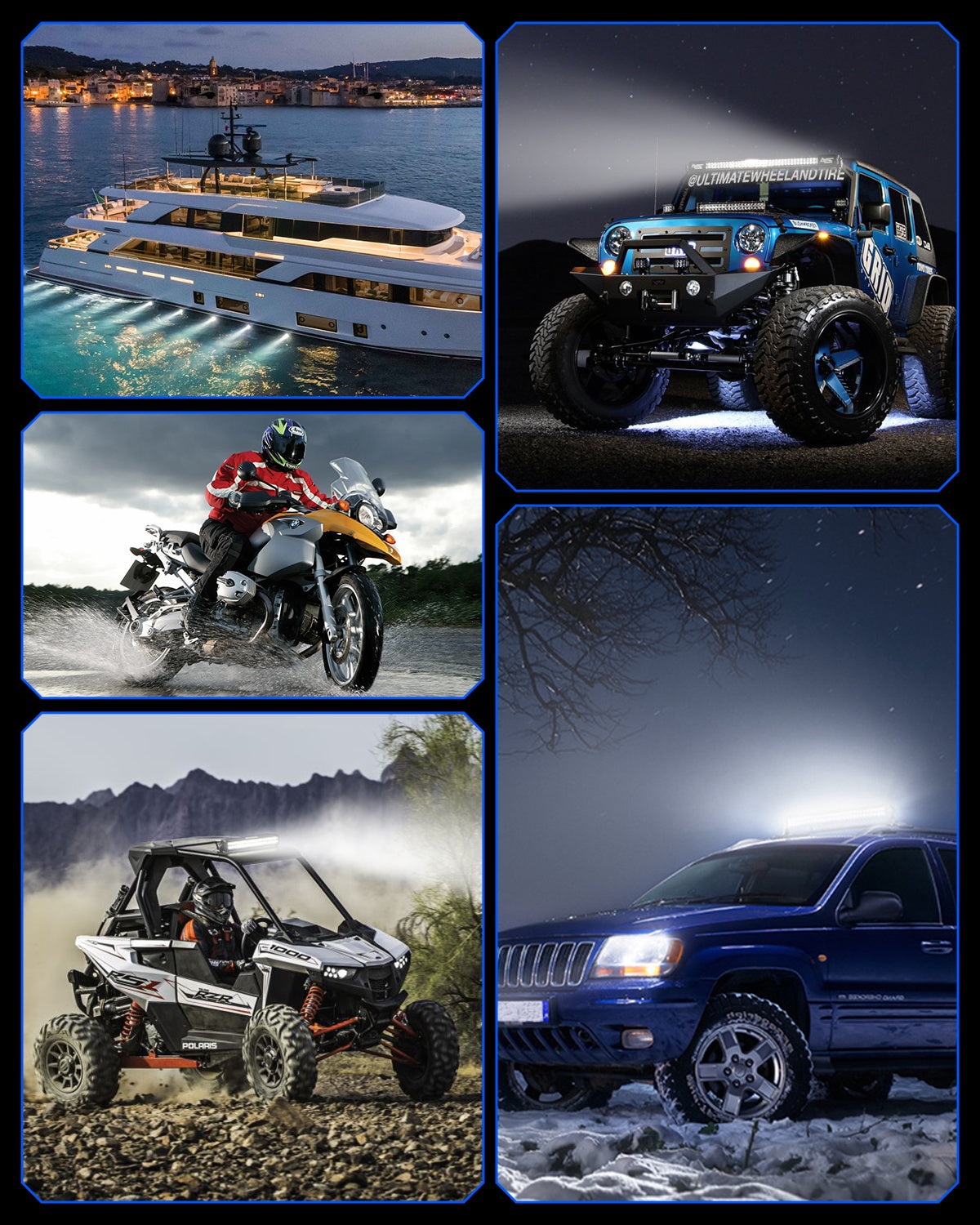 Off Road LED Light Bar 20 Inch Single Row High Power Driving Beam - NOVSIGHT