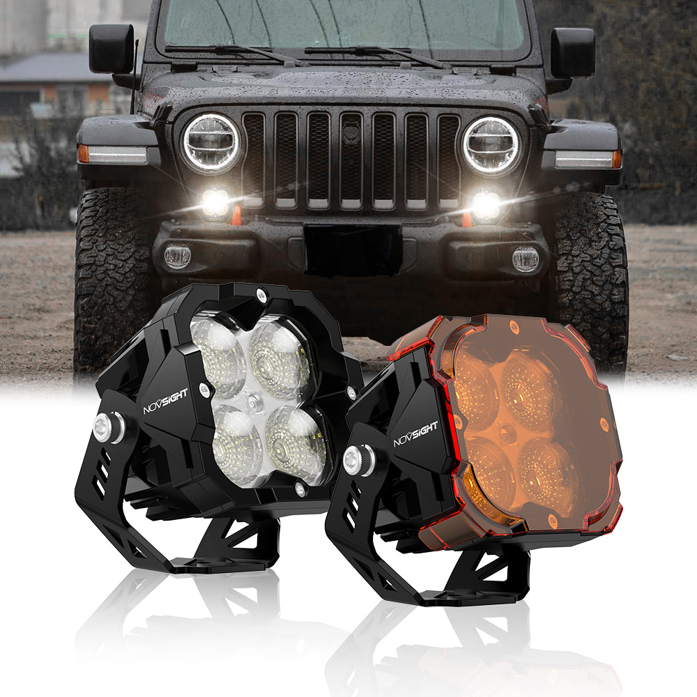 CYBER Series | 3 Inch Cube LED Pods Off-road Auxiliary Flood Light Dit