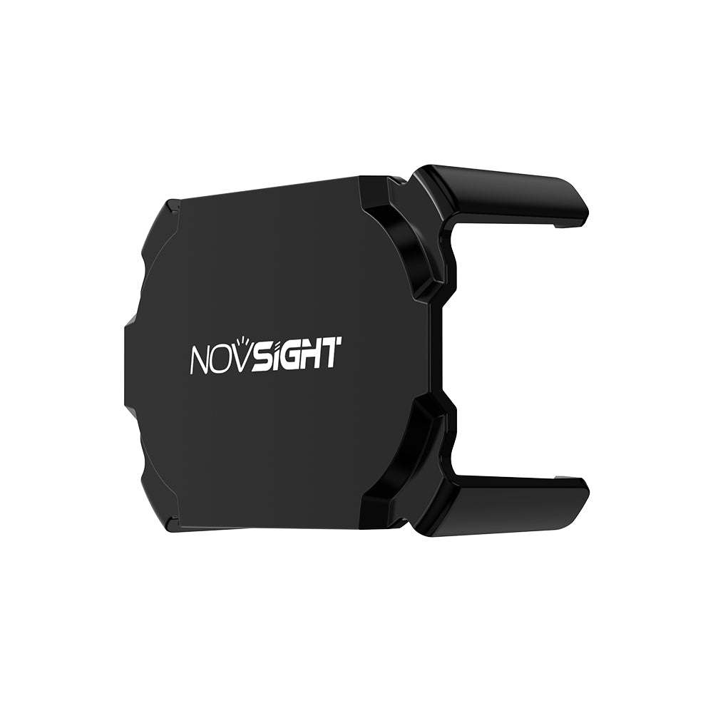 CYBER 4.5-inch LED Pod Light Black Amber Shield Cover (2pcs/Set) - NOVSIGHT