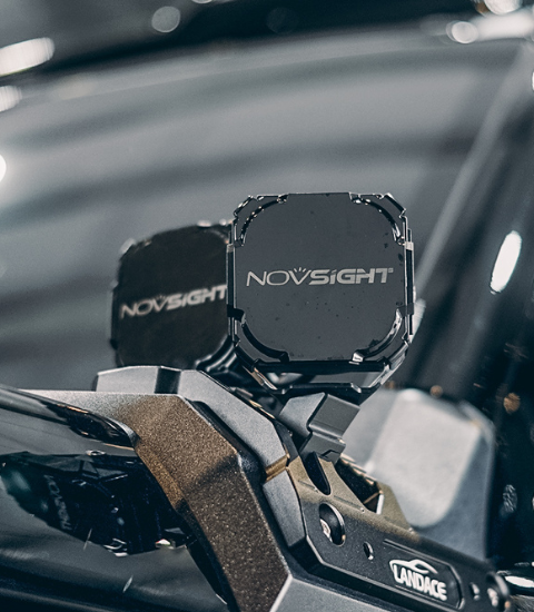 CYBER Series | LED Pod Lights Off-Road Light Amber Cube Pod light Auxiliary Lights - NOVSIGHT
