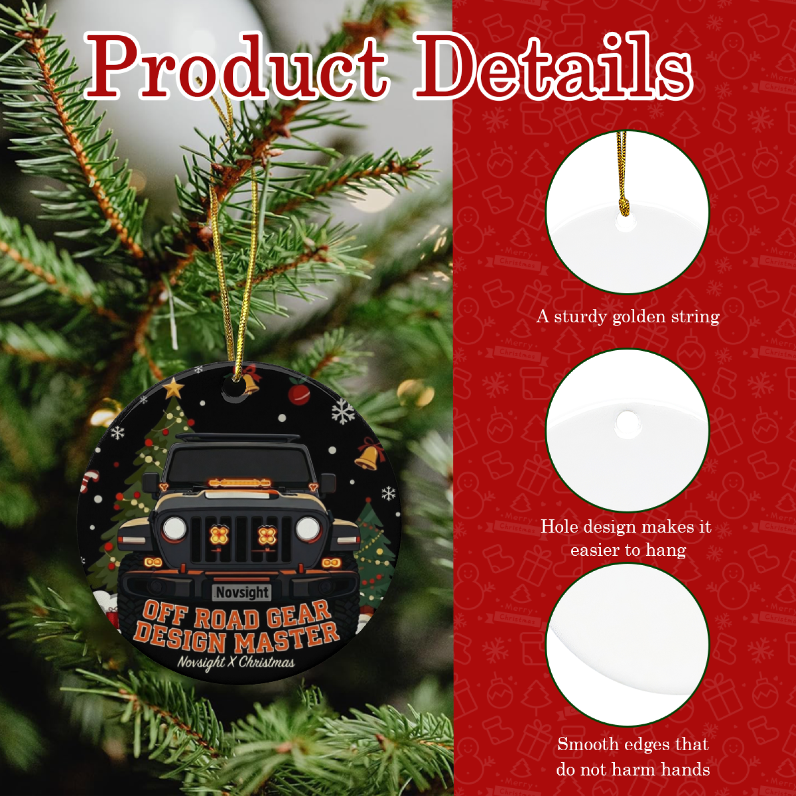 Christmas Pendant - NOVSIGHT