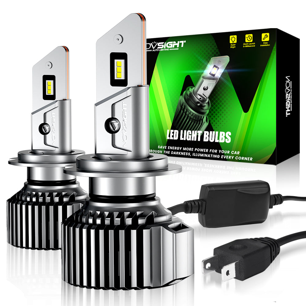 2016-2020 Benz GLE/GLS Class LED Headlight Bulb H7 LED bulbs Upgrade Mercedes - NOVSIGHT