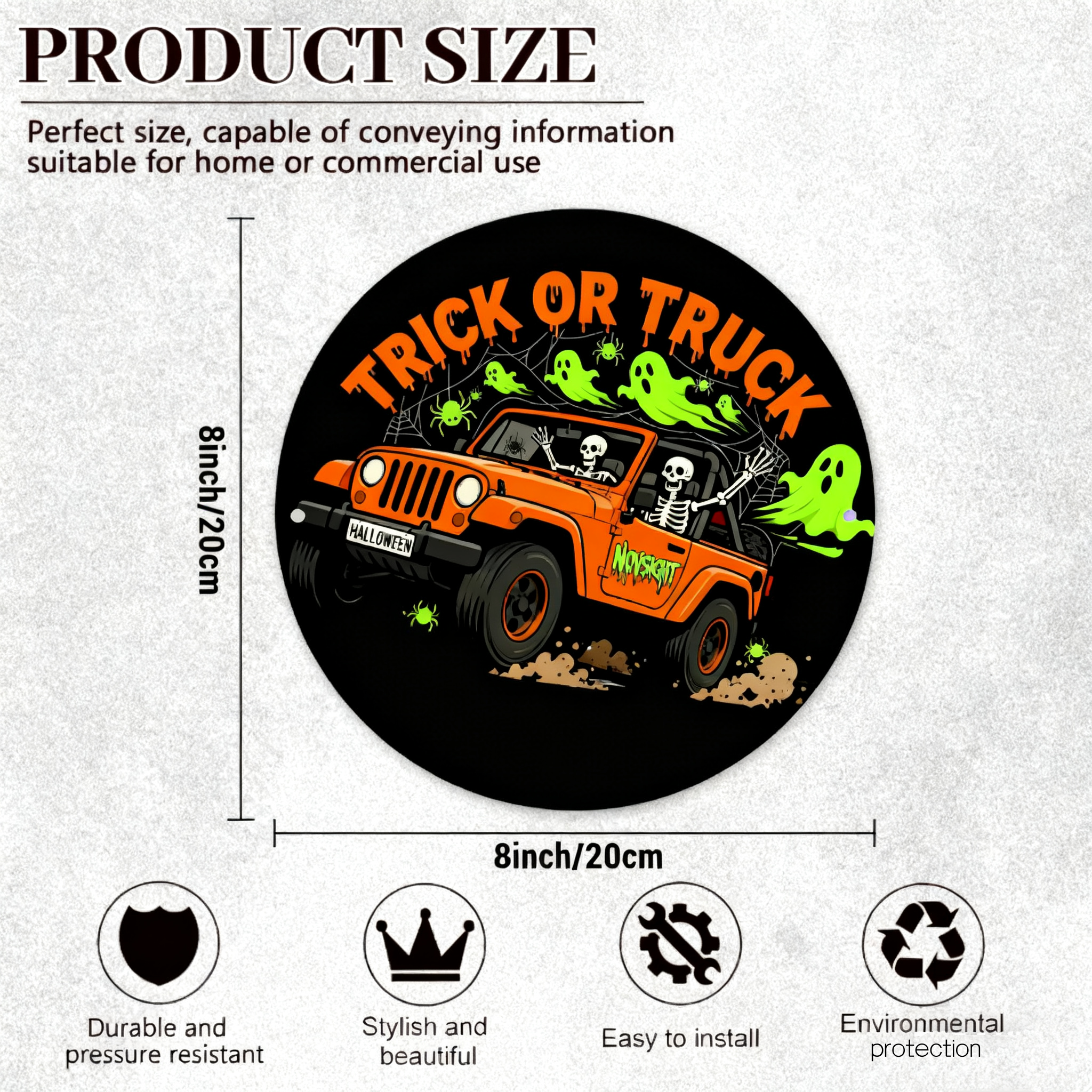 Halloween Decorative Plate - NOVSIGHT