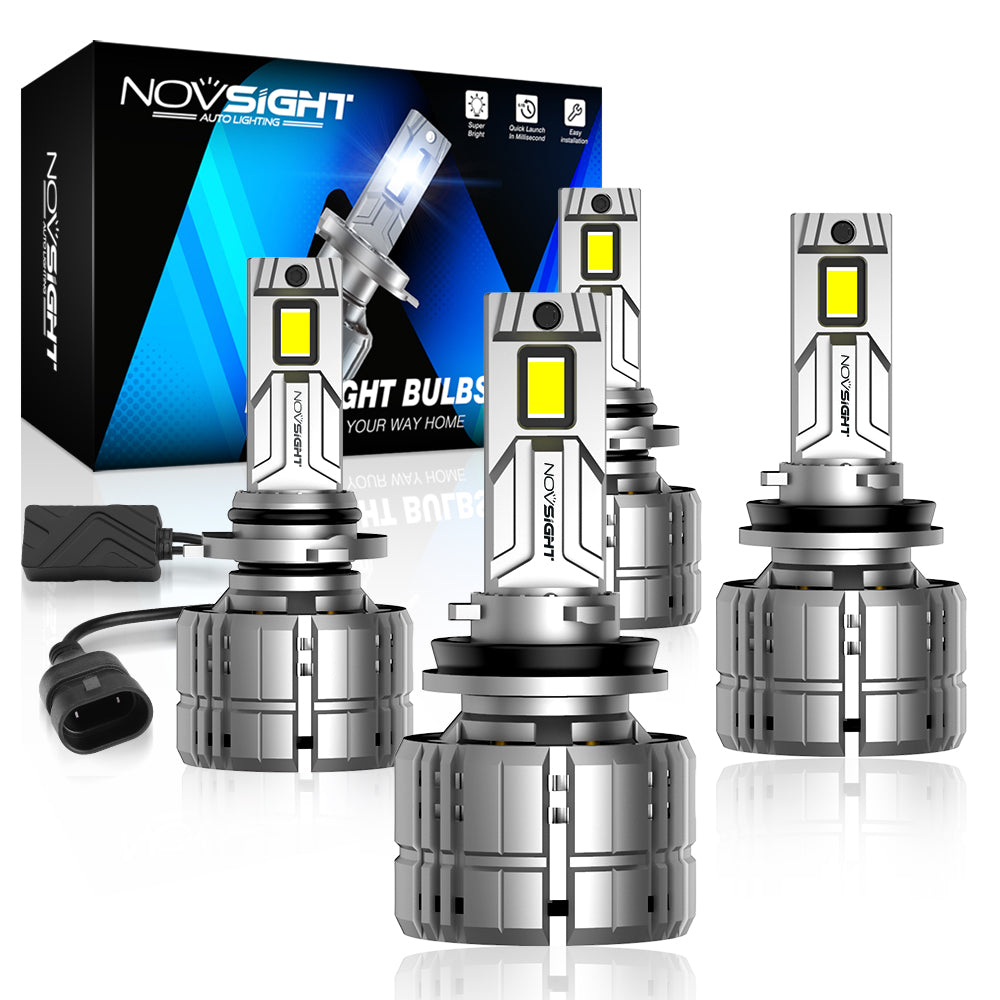 2015-2020 Honda CR-V 9005 H11 LED Headlight Bulbs Whole Kits with H11 Fog light 20000 Lumens - NOVSIGHT