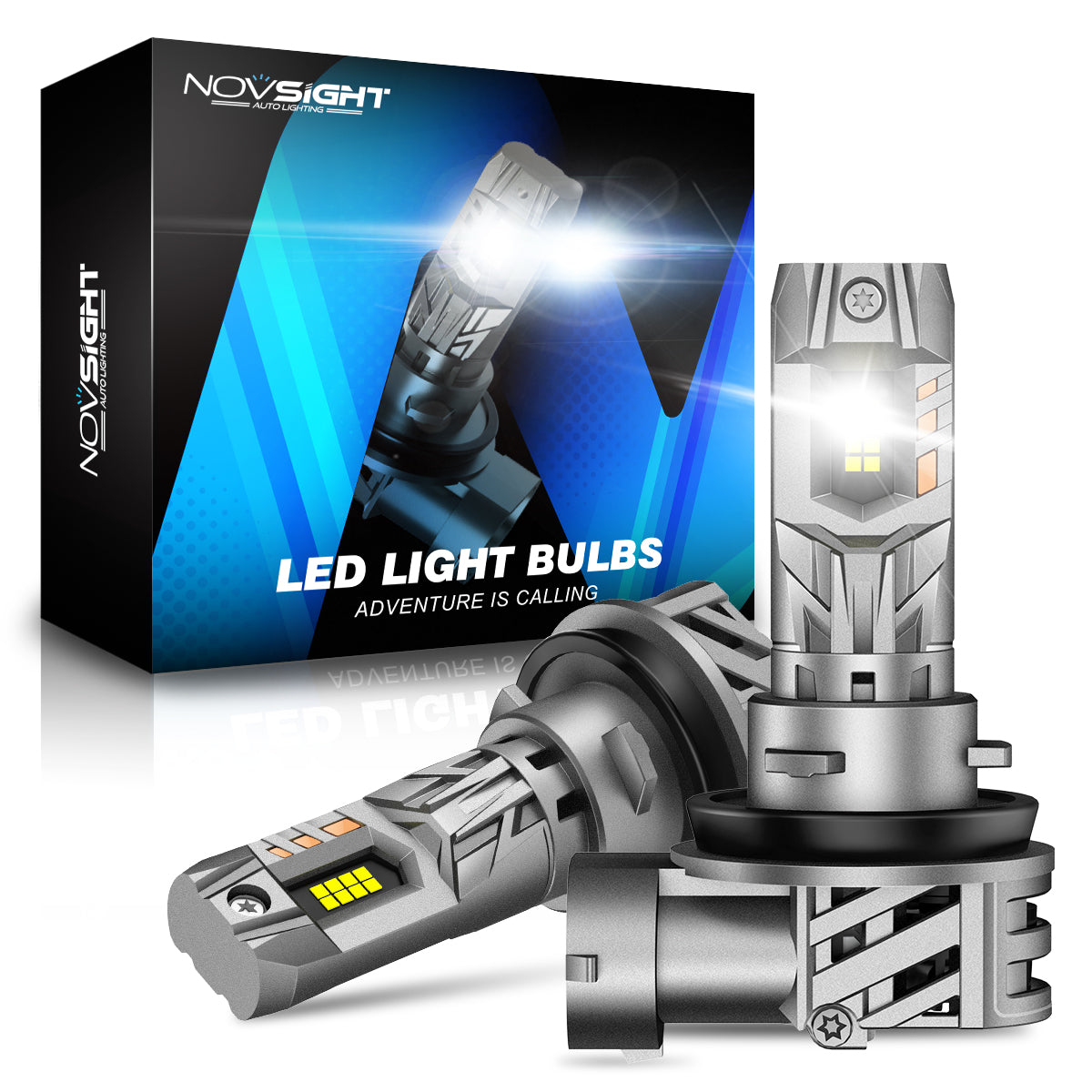 Fit for 2011-2015 Ford Explorer LED Headlights Bulb Kits - NOVSIGHT