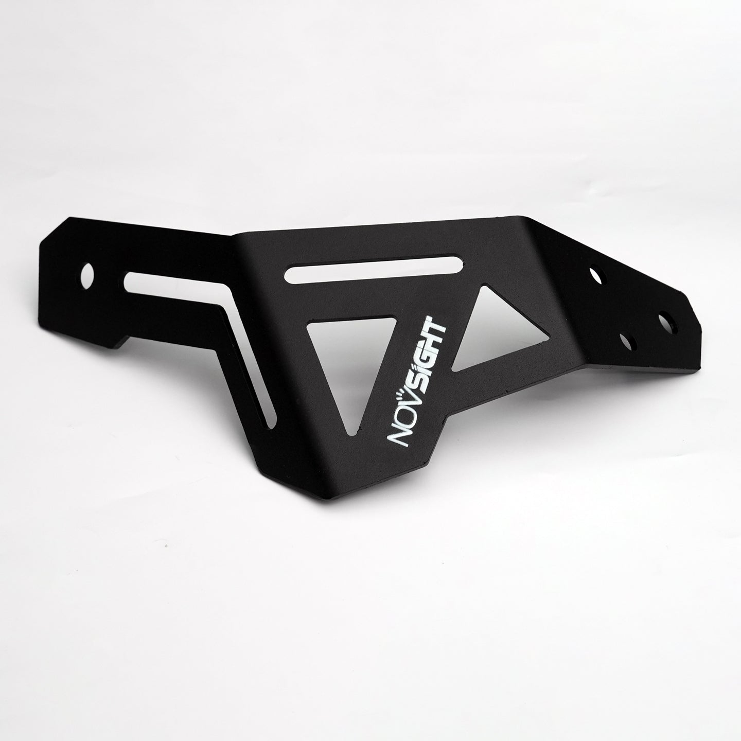 Jeep Wrangler JL/JLU A-Pillar Dual Light Mount | 2018-2024 Models | Stainless Steel | Off-Road Lighting Upgrade | (Excludes 4XE) - NOVSIGHT