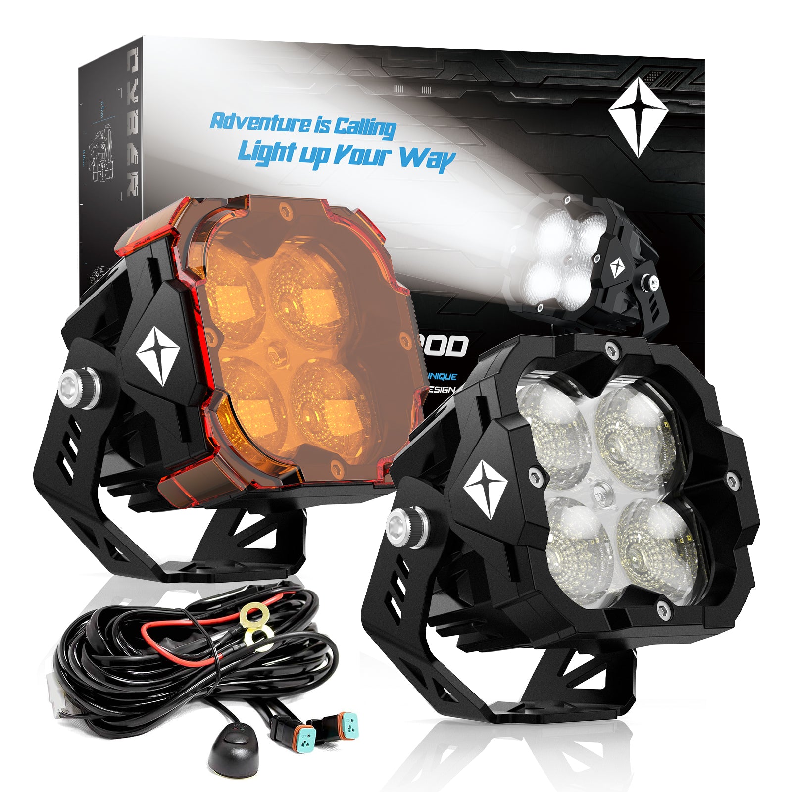 3 Inch Off-raod LED Pod Lights - NOVSIGHT