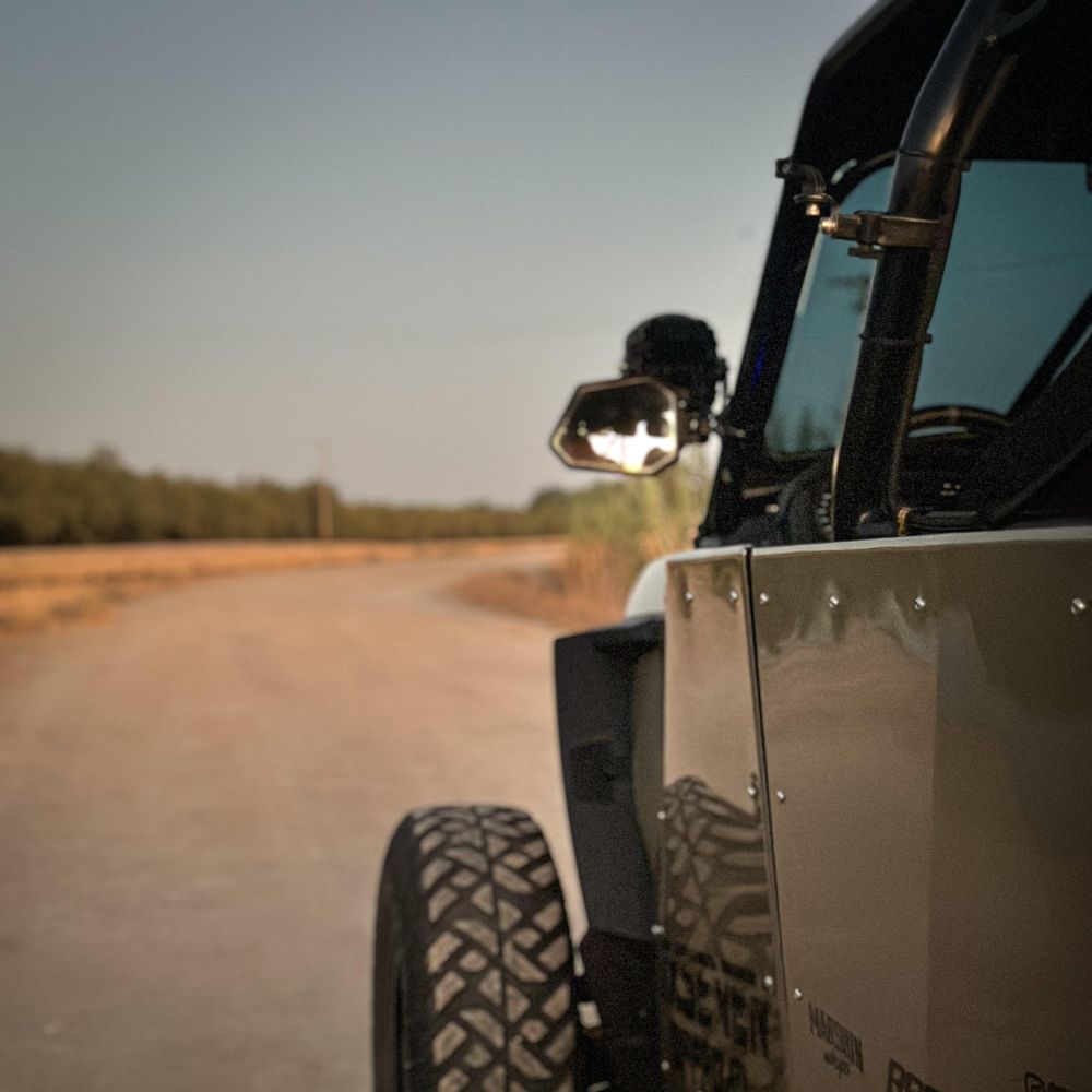 CYBER Series 6-inch LED Pod Lights Kit for UTV - NOVSIGHT