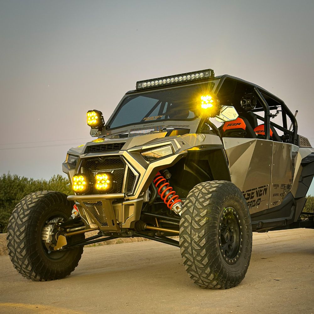 CYBER Series 6-inch LED Pod Lights Kit for UTV - NOVSIGHT