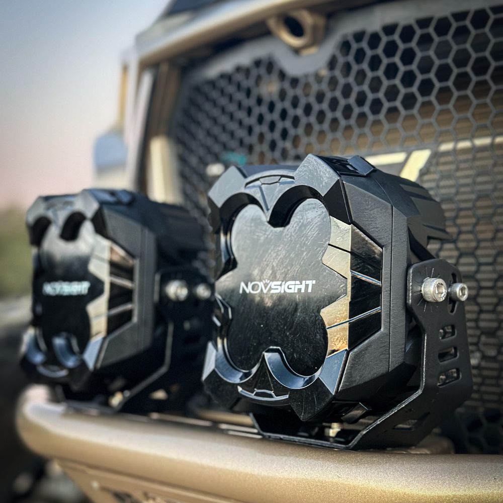 CYBER Series 6-inch LED Pod Lights Kit for UTV - NOVSIGHT