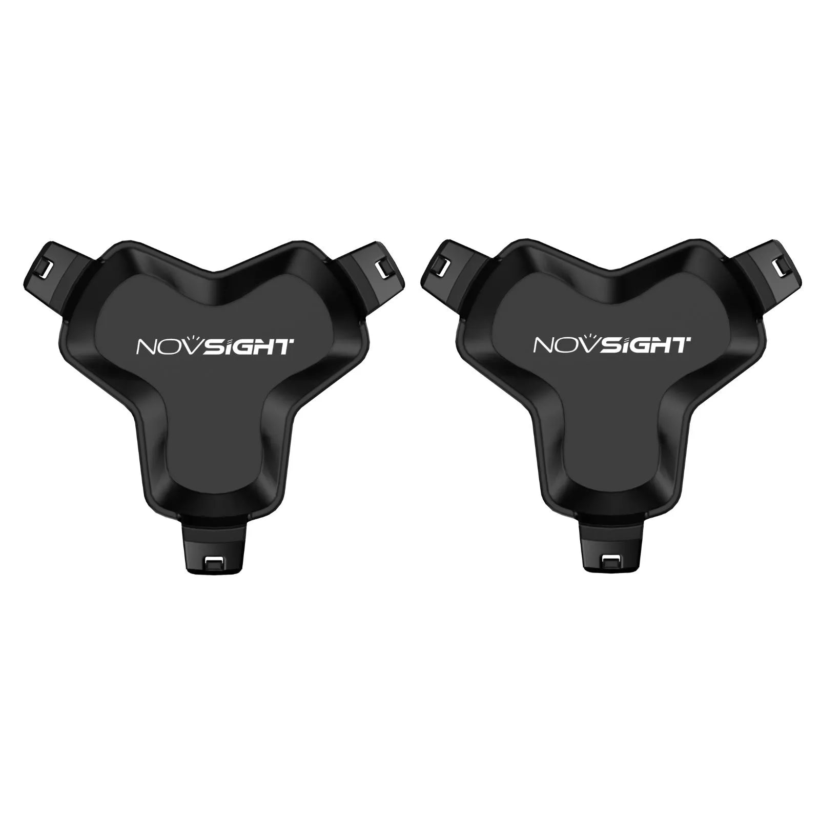 CYBER 3-Zoll-LED-Pod-Light, schwarze und gelbe Schildabdeckung (2 Stück/Set)