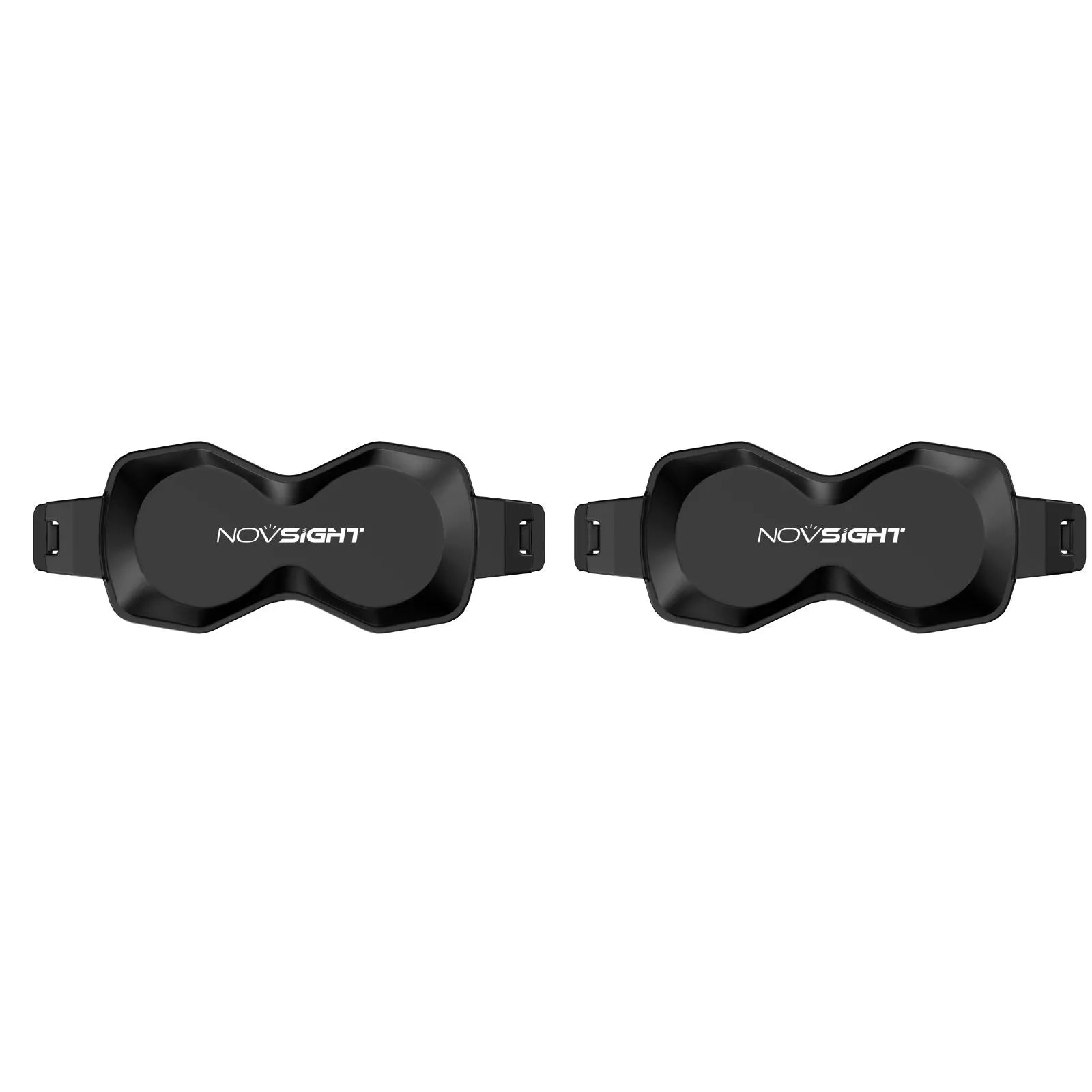 HALO 4.5-inch LED Pod Light Black Amber Shield Cover (2pcs/Set)
