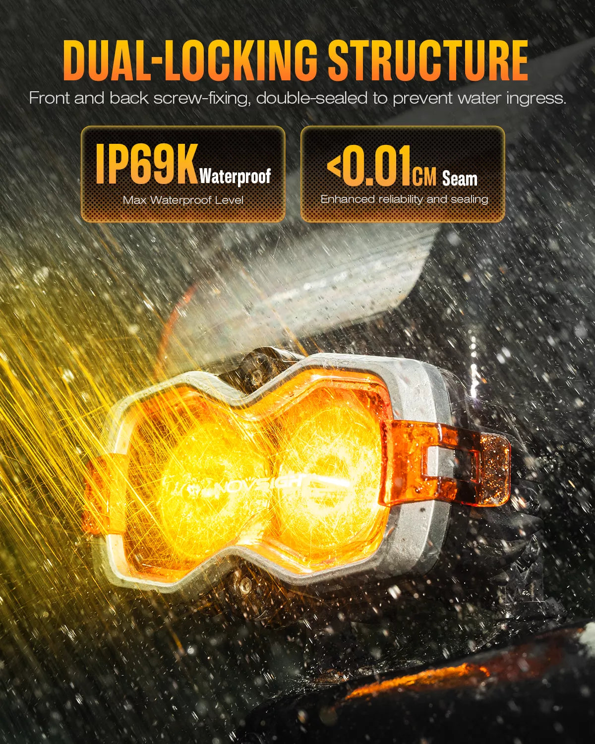 HALO Serie 4,5" LED-Pod-Leuchten mit Tagfahrlicht, 35W Doppel-Leuchten-Kit-System Paar