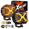 Novsight X7 off-road LED pod light with signature X-shaped DRL
