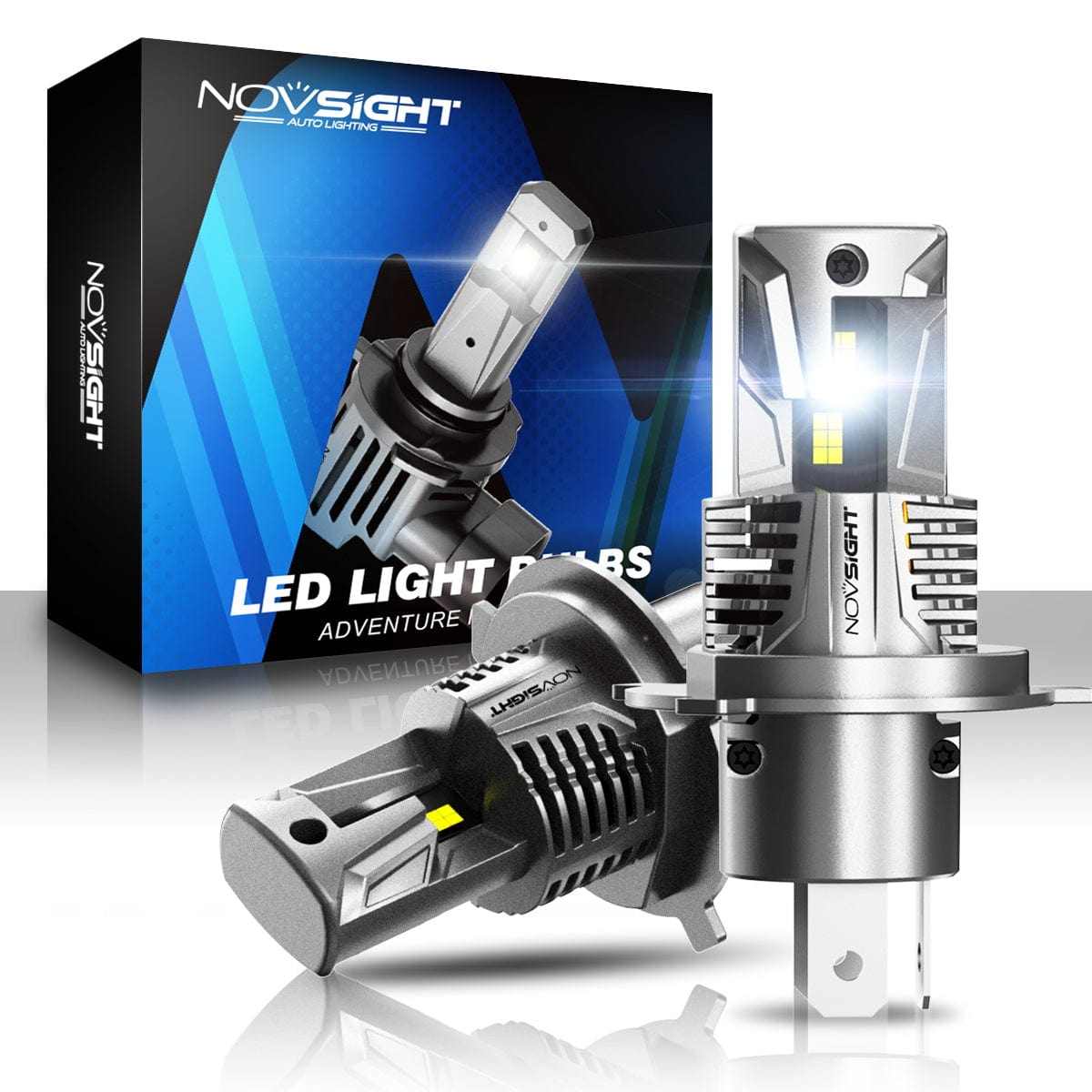 H4 9003 HB2 LED Bulbs Perfect Beam for Car 80W 18000LM 6500K White