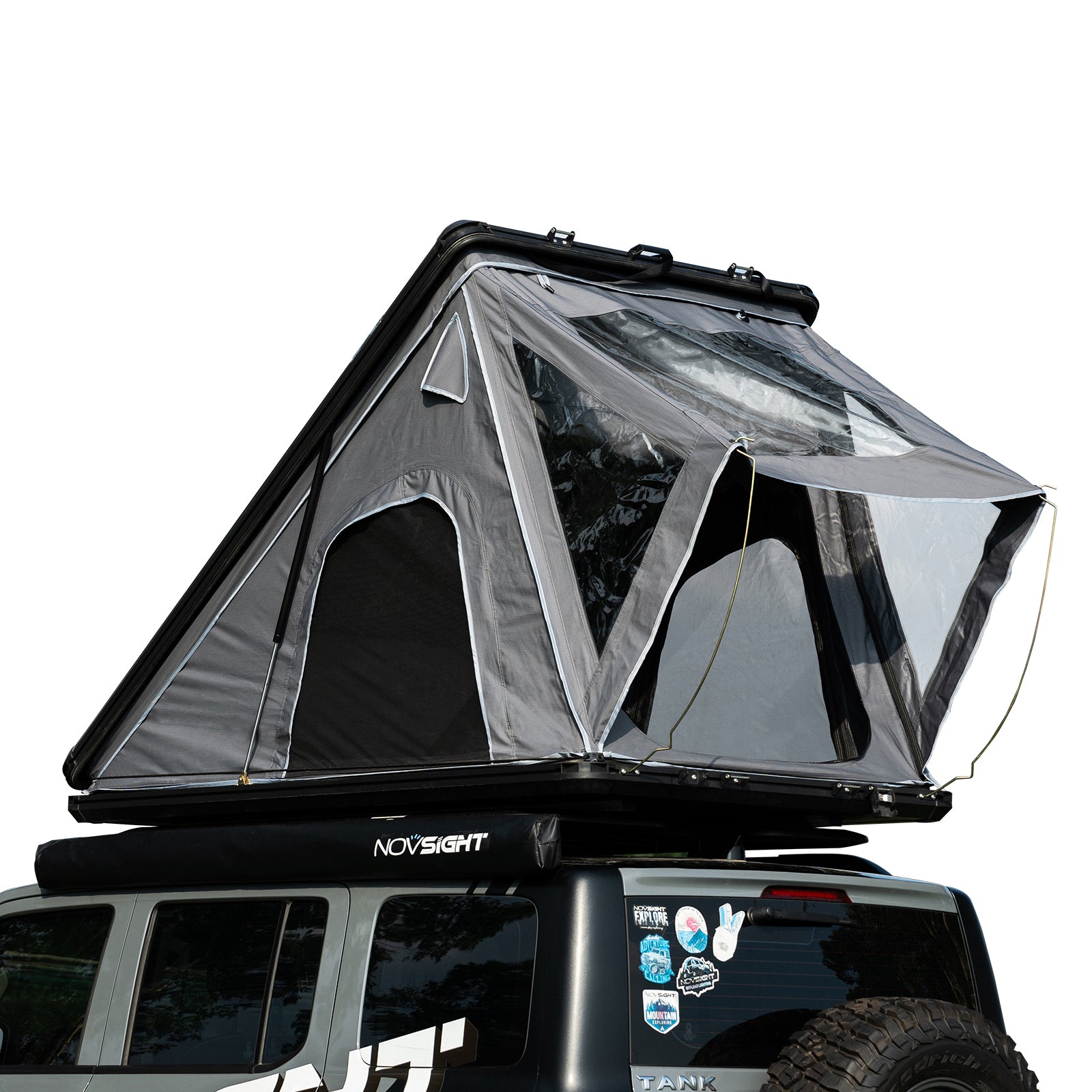 Novsight Outdoor Hard Shell Rooftop Tent - NOVSIGHT