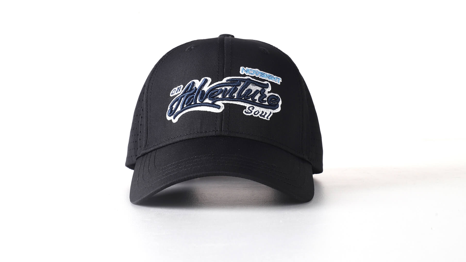 Novsight 3D Embroidered Baseball Cap for Men Women - Breathable Mesh Side, Adjustable Fit，Grey - NOVSIGHT