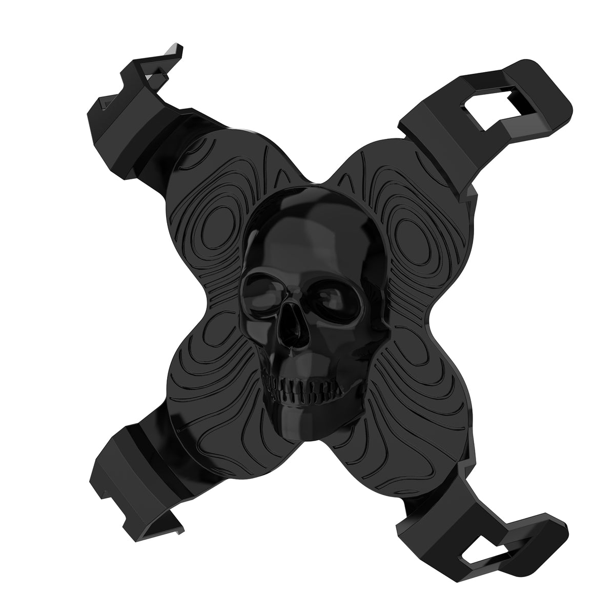 NOVSIGHT HALO 6" Skull Blackout Covers with DRL Cutouts (2pcs/Set)