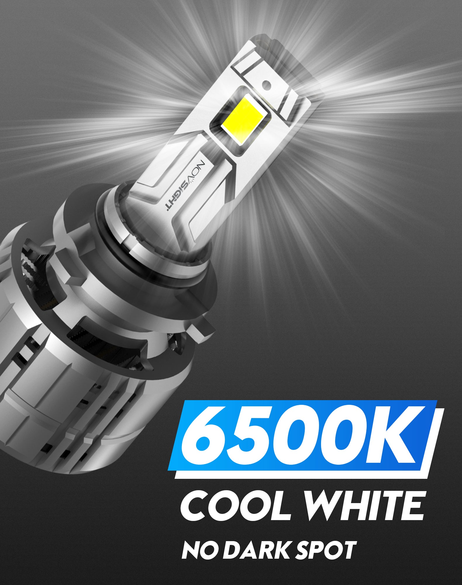 2014-2015 Chevrolet Suburban Custom-Fit LED  Headlight Bulbs H11 9005 Conversion Kits 4 Bulbs - NOVSIGHT