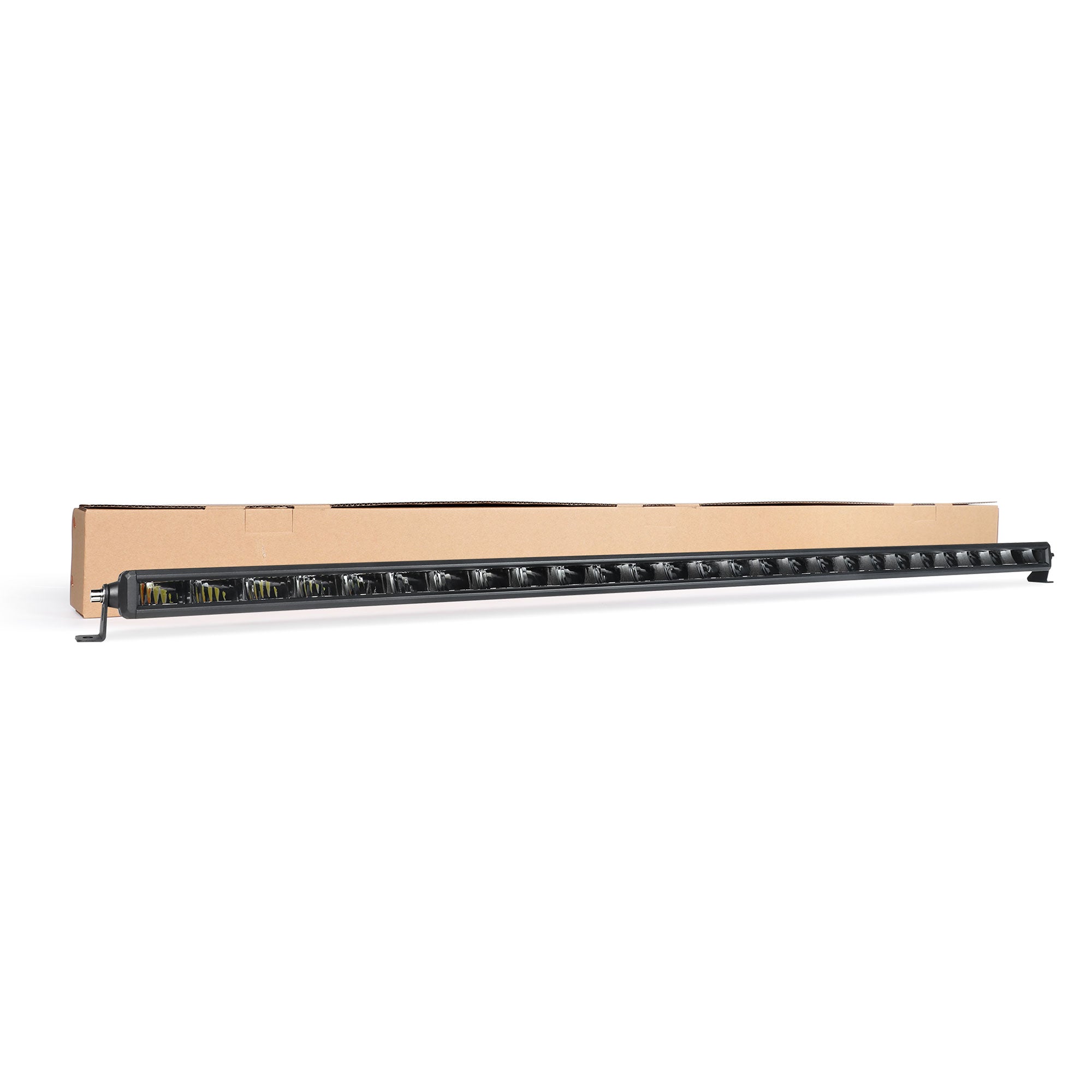Off Road LED Light Bar 50 Inch Single Row Dual Beam White Amber - NOVSIGHT