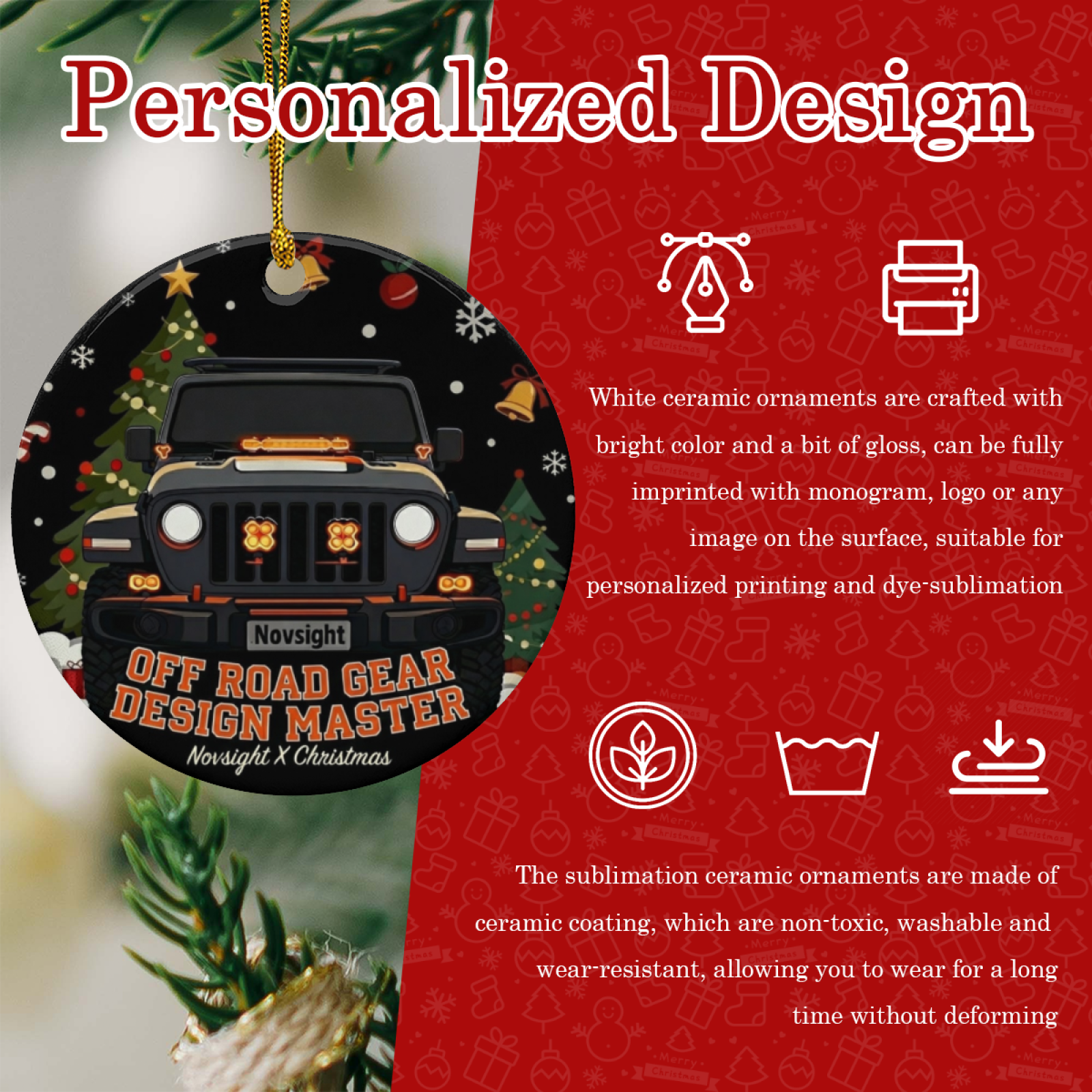 Christmas Pendant - NOVSIGHT