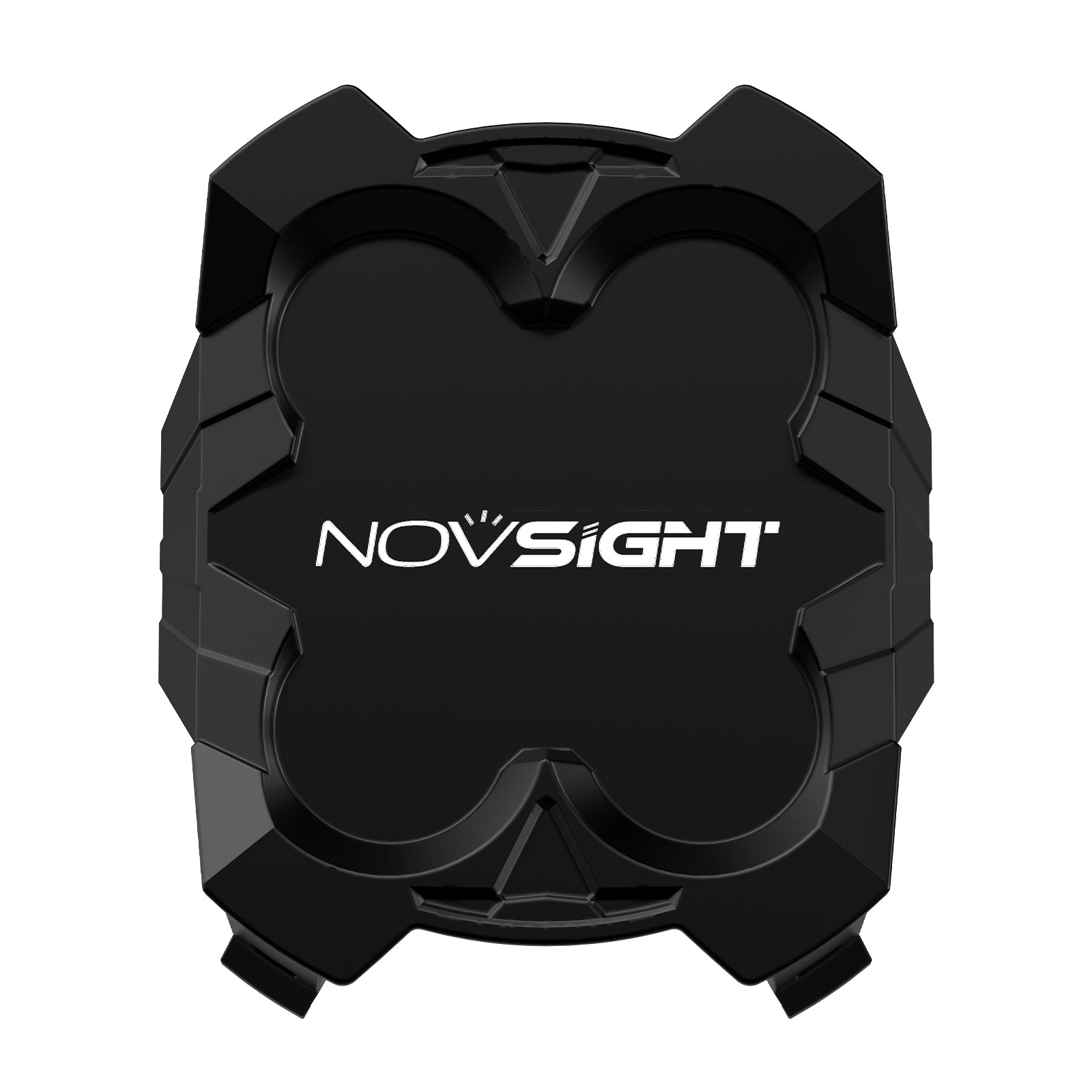CYBER Series 6-inch LED Pod Light Black Amber Shield Cover (2pcs/pack)