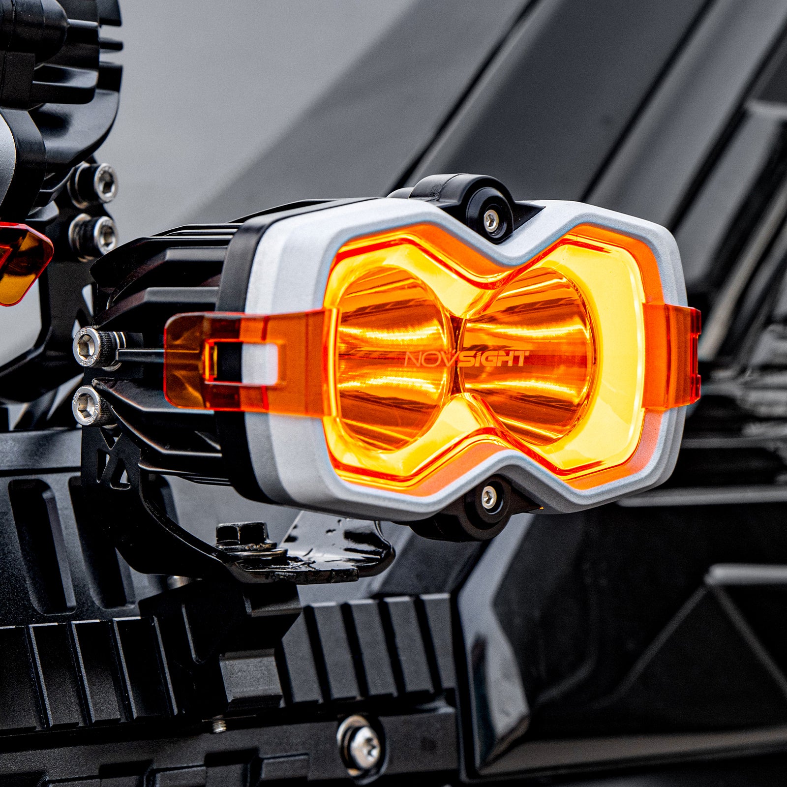 NOVSIGHT HALO Series 4.5'' LED Light Pods with DRL 35W Twin Light