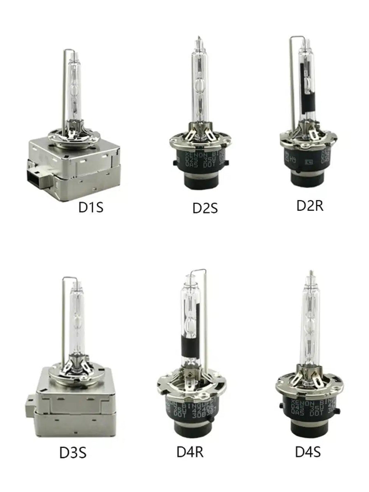 D1S D2S D2R D3S D4R D4S HID Bulbs-mb