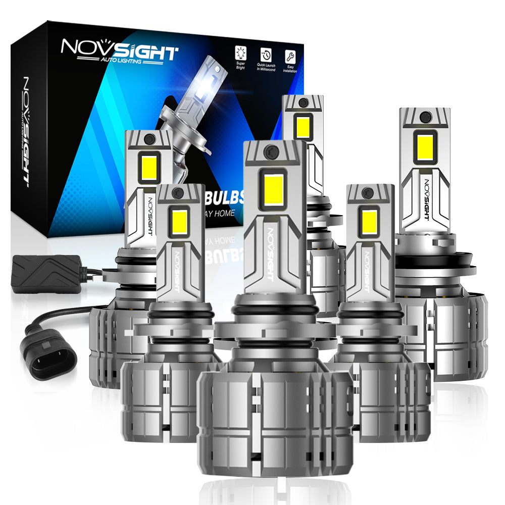 2015-2020 Honda CR-V 9005 H11 LED Headlight Bulbs Whole Kits with H11 Fog light 20000 Lumens - NOVSIGHT