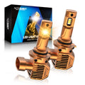 Novsight 9006 LED fog lights yellow light