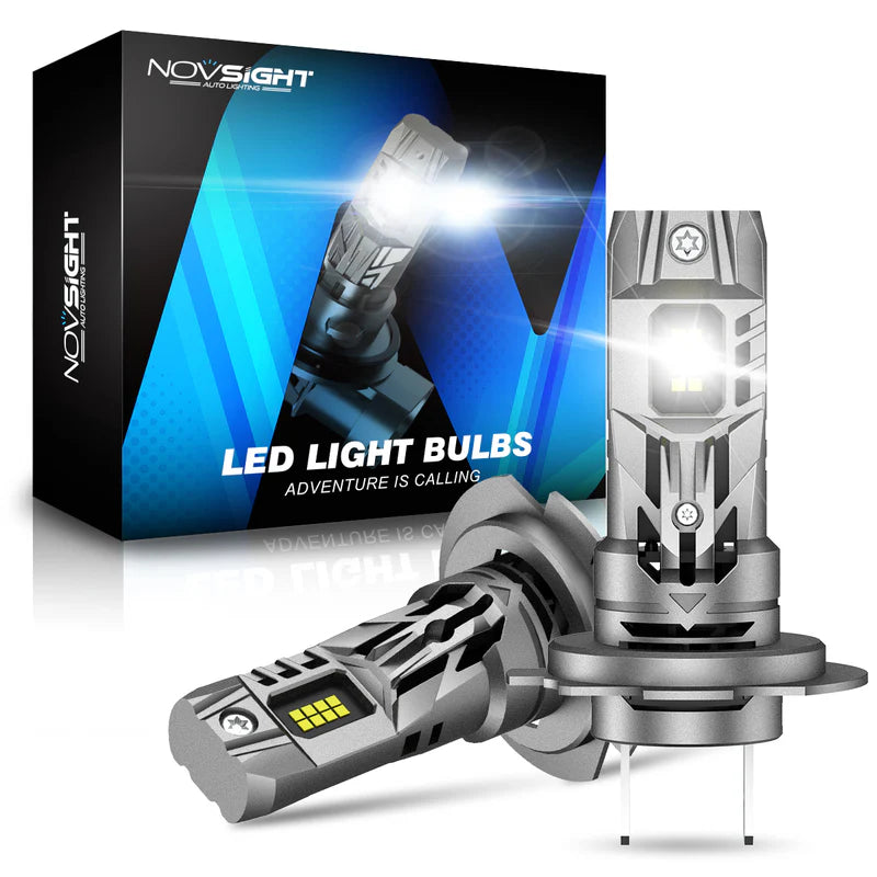 2014-2019 Mercedes Benz CLA250 H7 LED Bulb H7 Low Beam Replacement Kit, 6500K White Light - NOVSIGHT