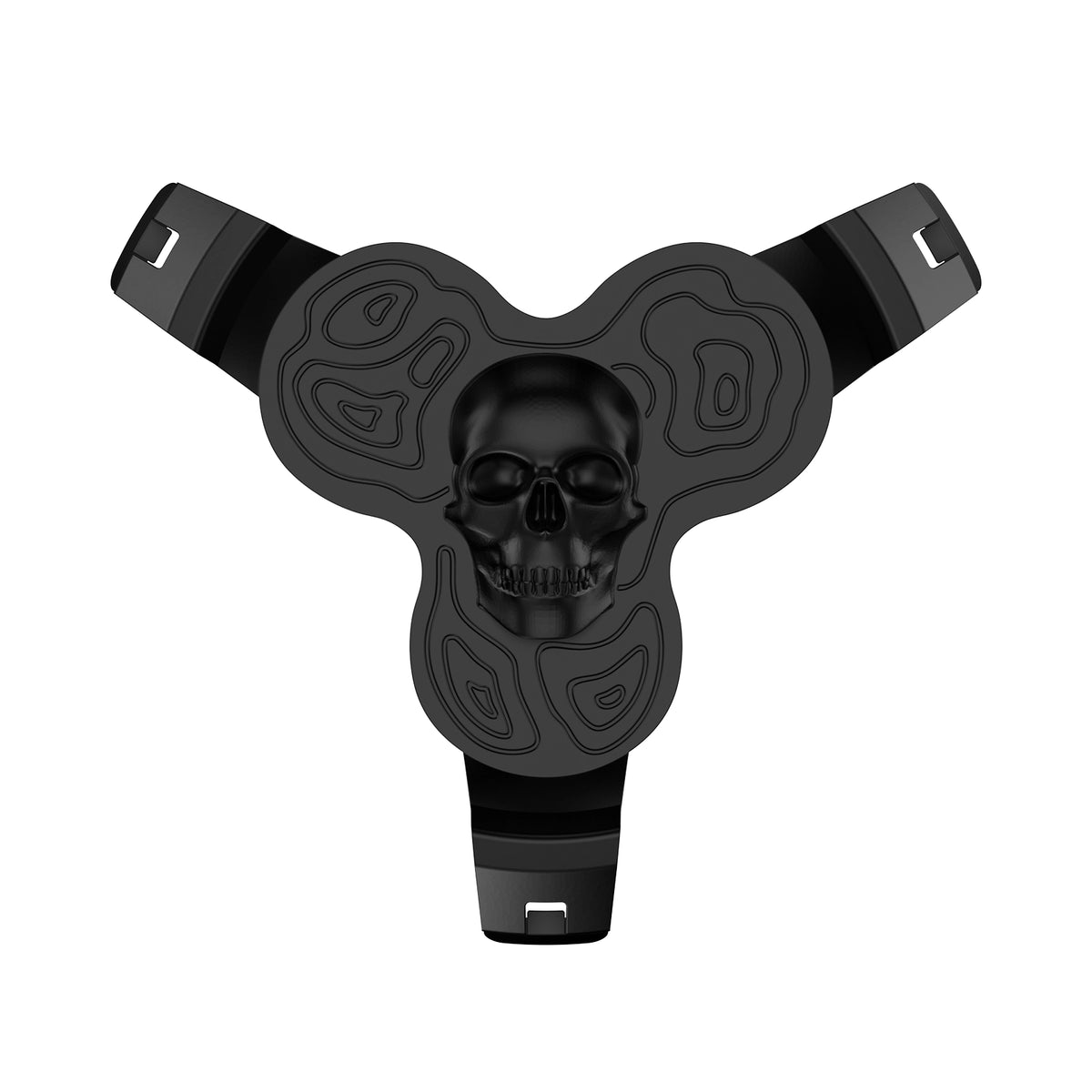 NOVSIGHT HALO 3" Skull Blackout Covers with DRL Cutouts (2pcs/Set)
