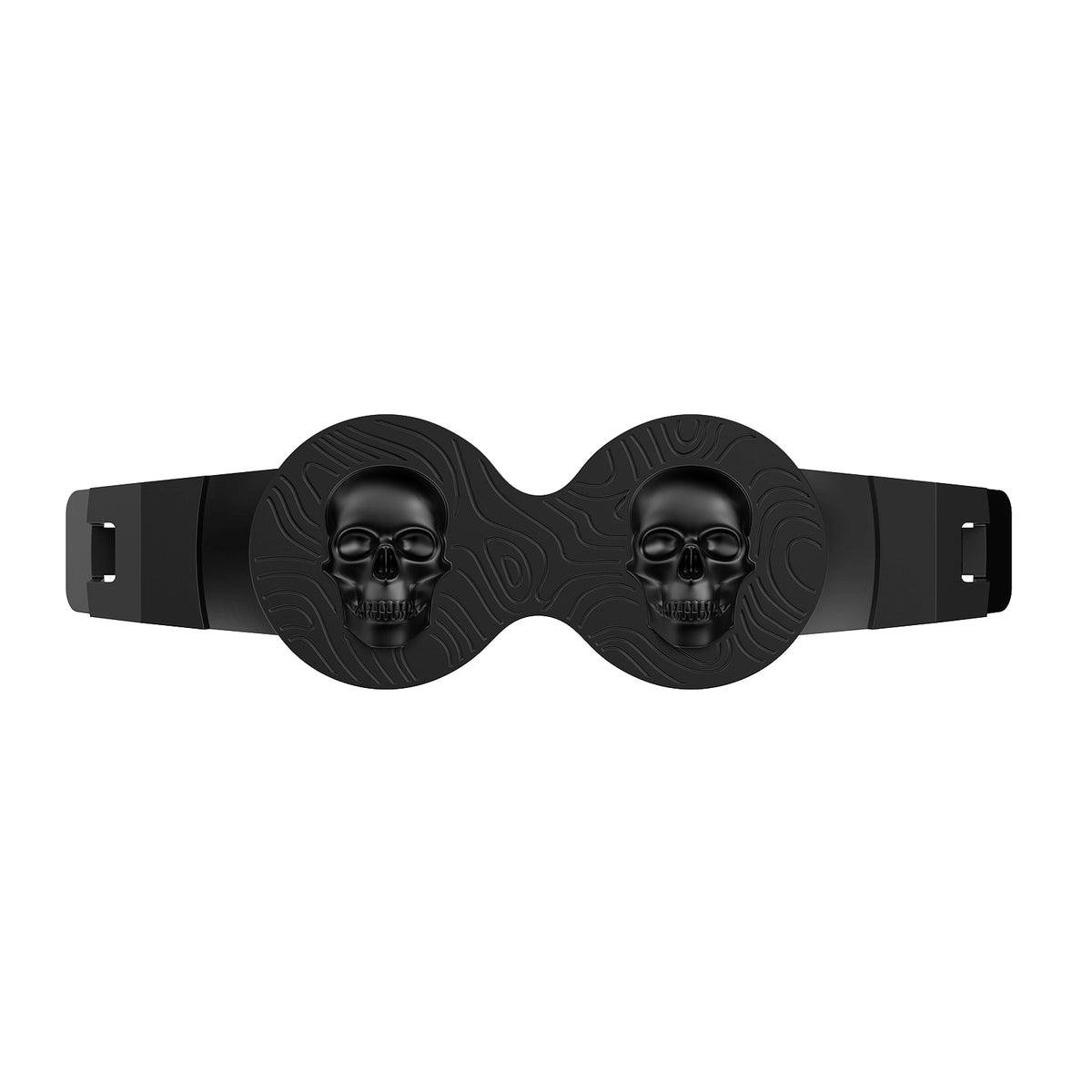 NOVSIGHT HALO 4.5" Dual-Skull Blackout Covers with DRL Cutouts (2pcs/Set)