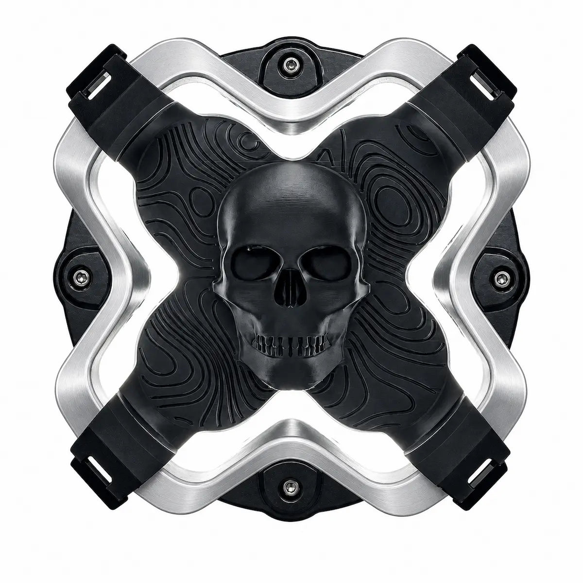 NOVSIGHT HALO 6" Skull Blackout Covers with DRL Cutouts (2pcs/Set)