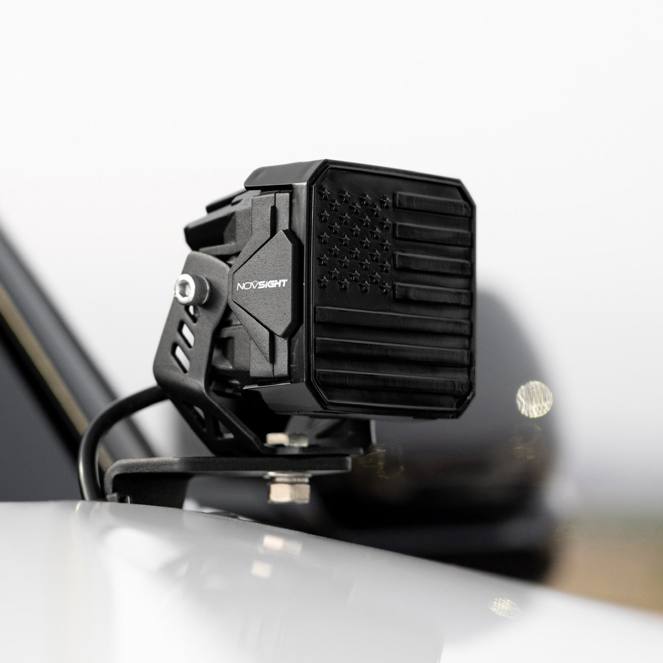 CYBER Series | 3 Inch Cube LED Pod Lights With Harness - NOVSIGHT