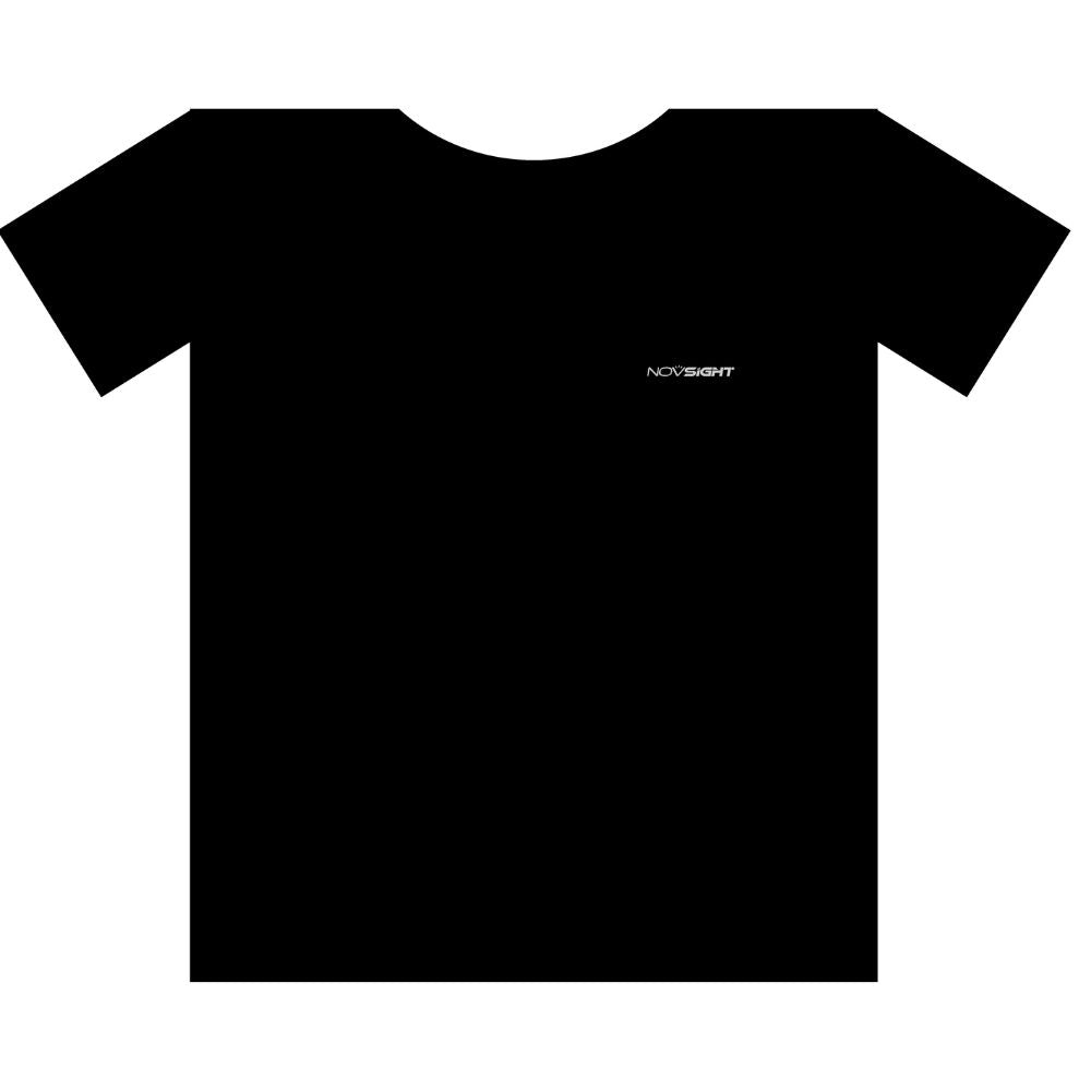 Black Short Sleeve T-shirt - NOVSIGHT