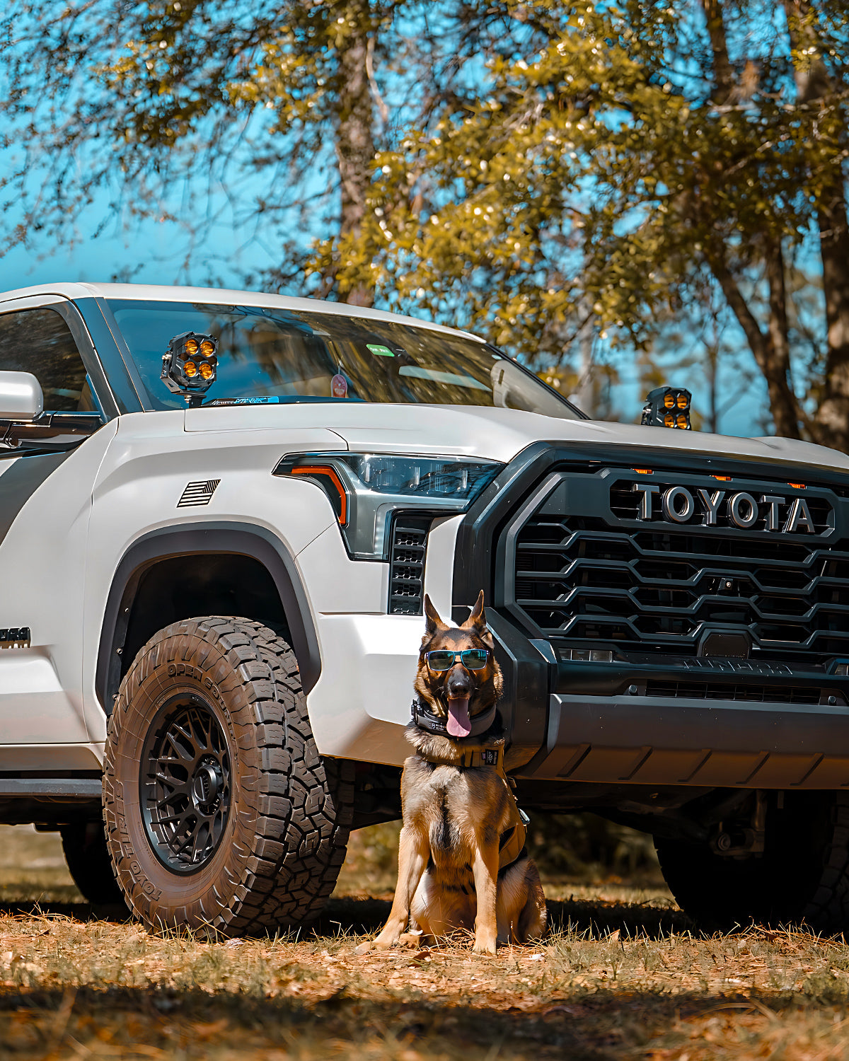CYBER Series 6-inch LED Pod Lights Kit for Toyota Tundra - NOVSIGHT