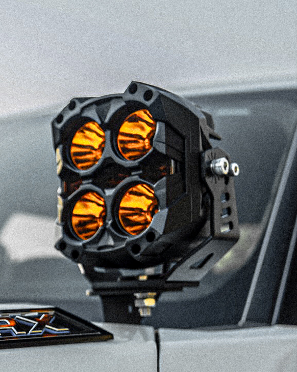 CYBER Series 6-inch LED Pod Lights Kit for Toyota Tundra - NOVSIGHT
