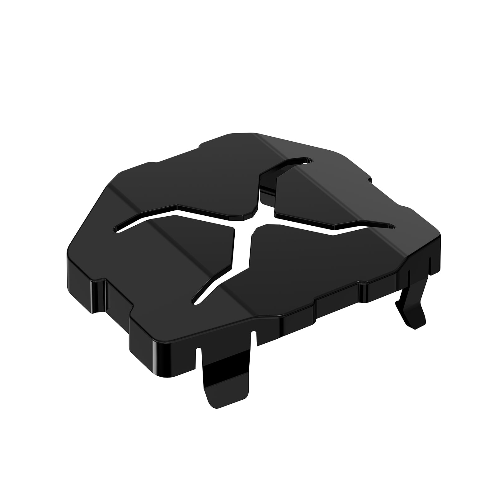X Series 4-inch LED Pod Light Black Amber Shield Cover (2pcs/Set) - NOVSIGHT