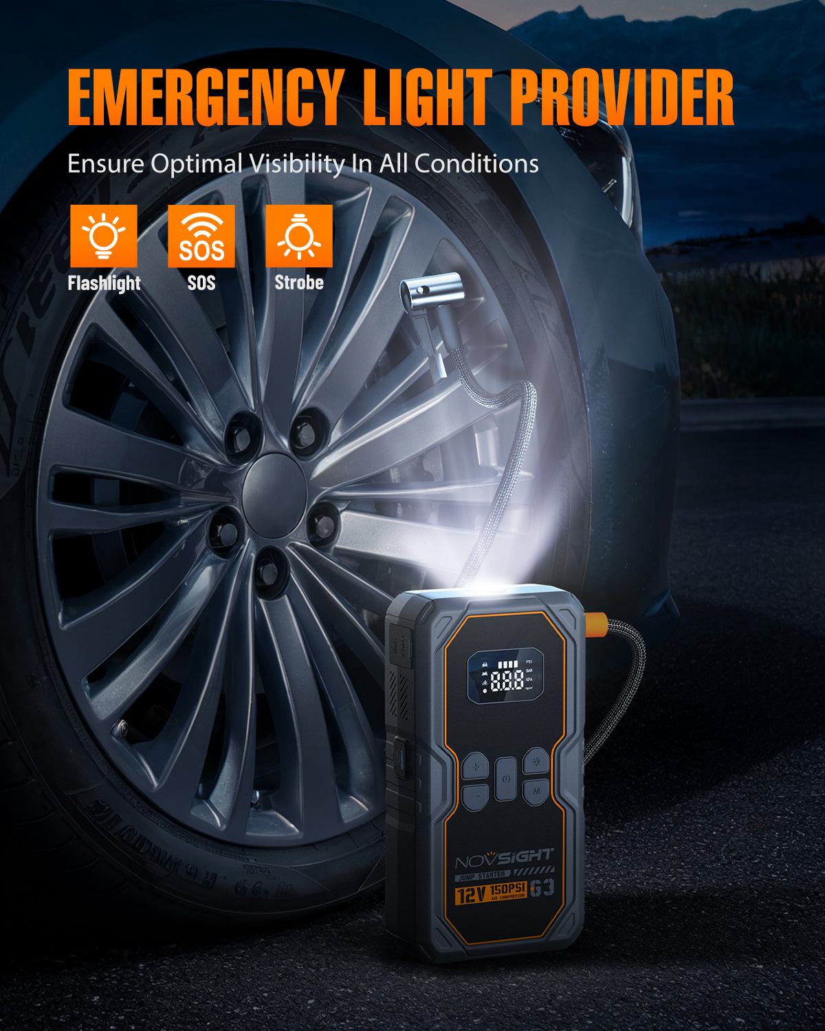 Black Friday Flash Sale | Emergency Jump Starter and Clear Towel Set | Members Only - NOVSIGHT