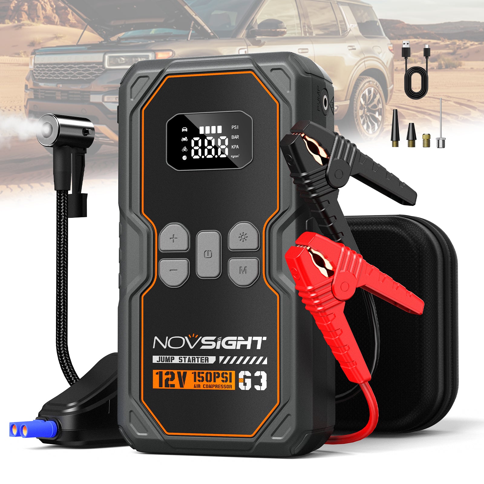 Black Friday Flash Sale | Emergency Jump Starter and Clear Towel Set | Members Only - NOVSIGHT