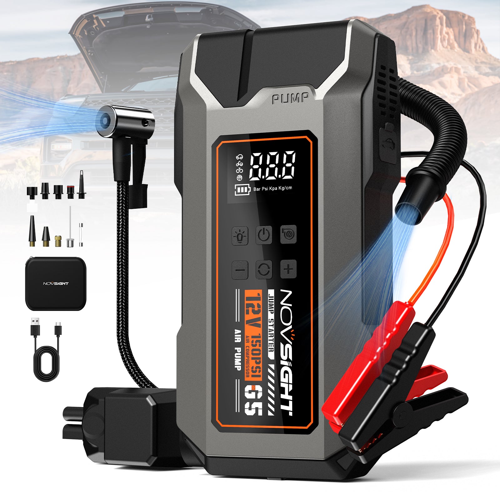Black Friday Flash Sale | Emergency Jump Starter and Clear Towel Set | Members Only - NOVSIGHT