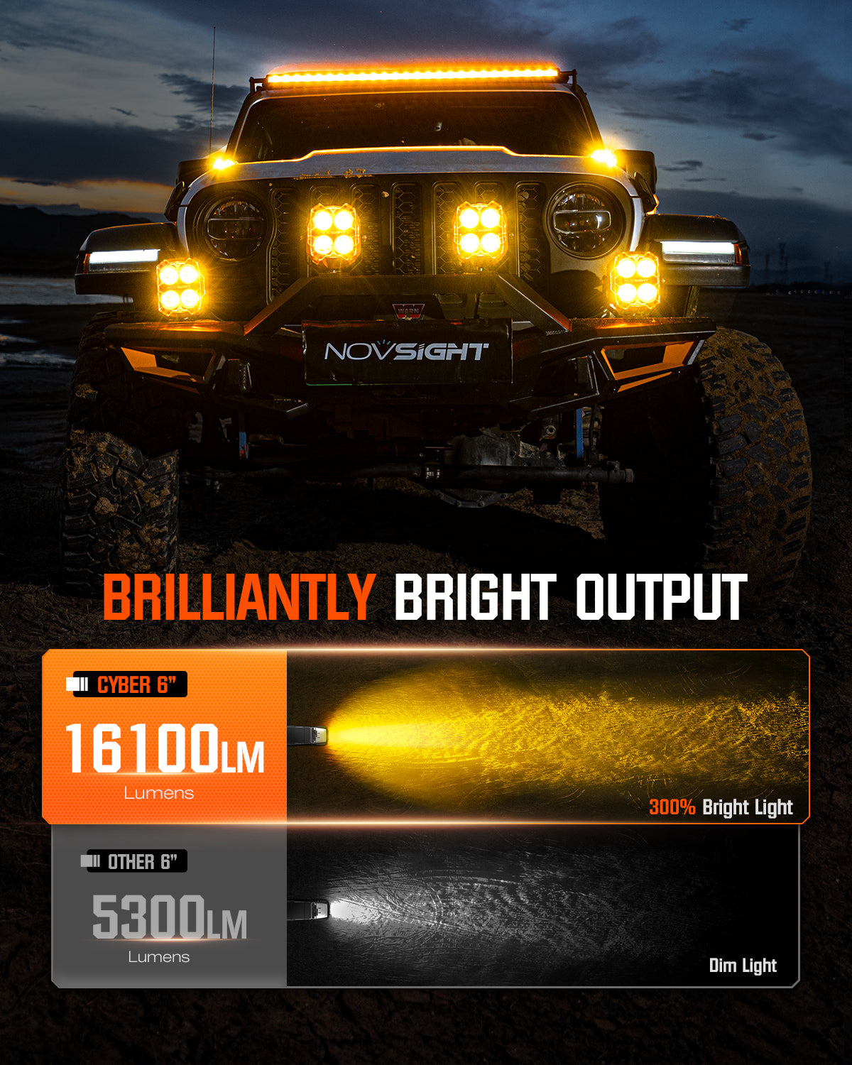 Premium Off-Road Lighting upgraded for Toyota Tundra
