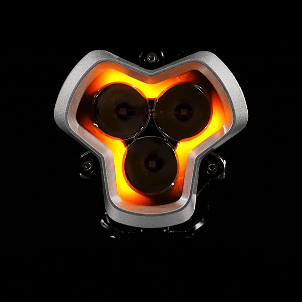 HALO Pro Series 3" LED Pod Lights with Dynamic DRL Modes