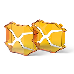 X7 led off-road light amber lens covers