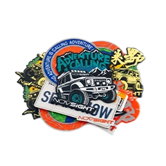 Novsight brand stickers