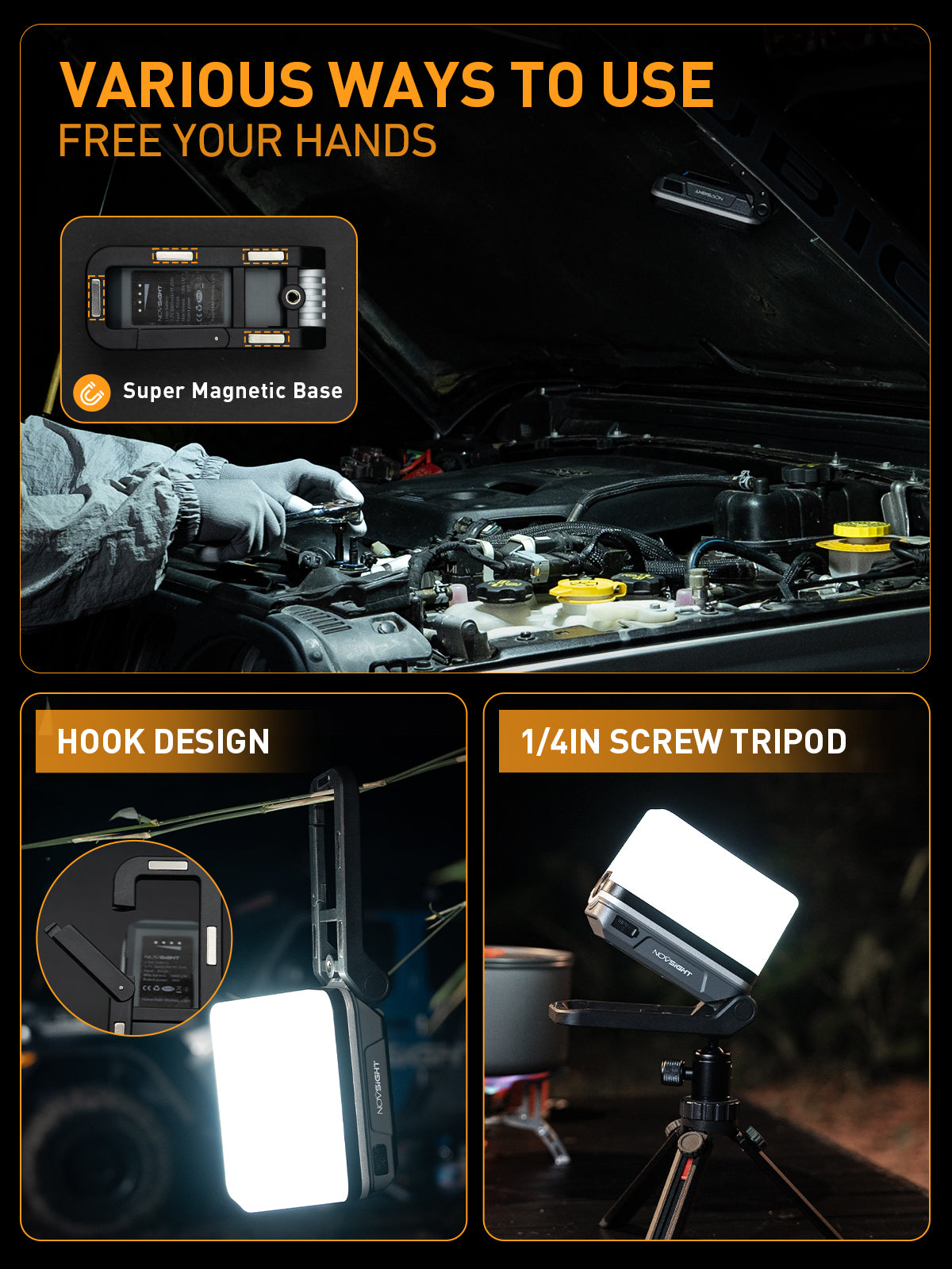 Foldable LED Work Light