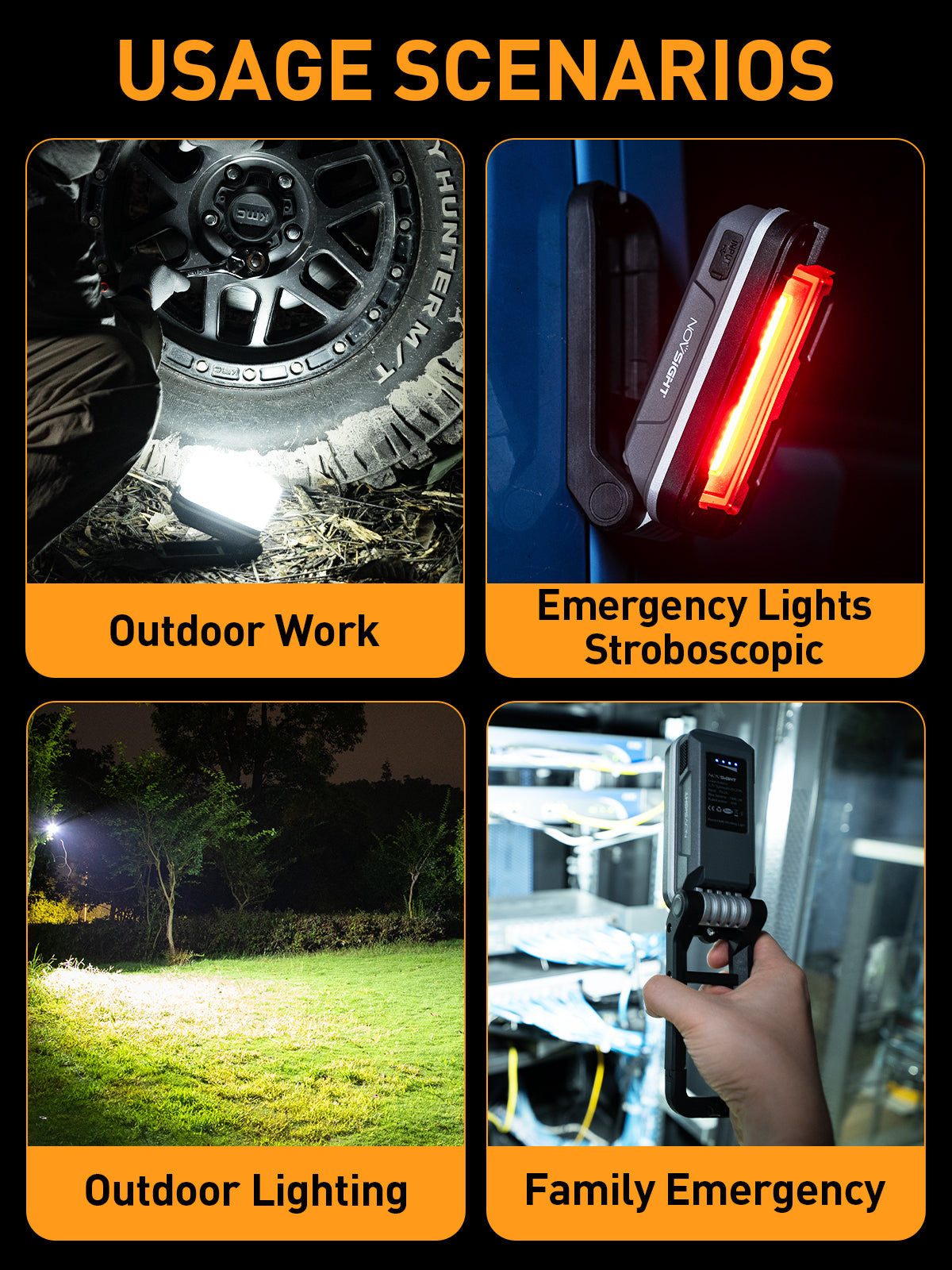 Foldable LED Work Light
